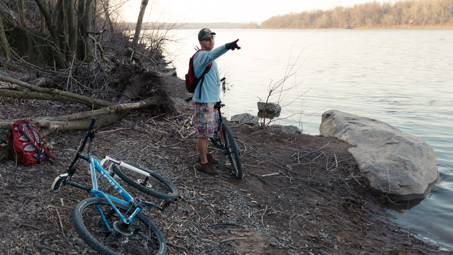 Bike Ride - New Cumberland, Pennsylvania - Susquehanna River - fine art photography