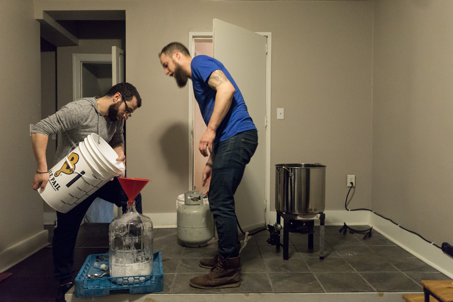 Craft Beer Brewer - Harrisburg, Pennsylvania - fine art documentary photography