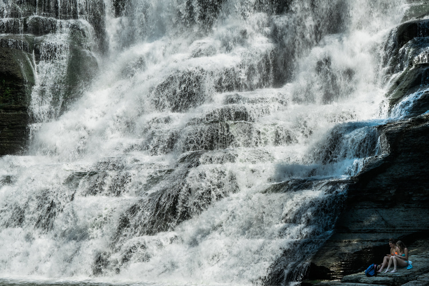 Ithaca Falls - New York - waterfall - nature - travel - fine art photography