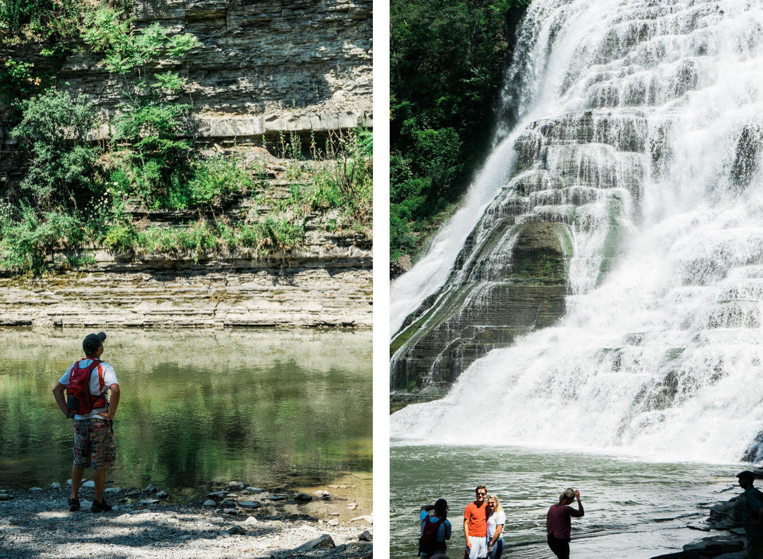 Ithaca Falls - New York - waterfall - nature - travel - fine art photography