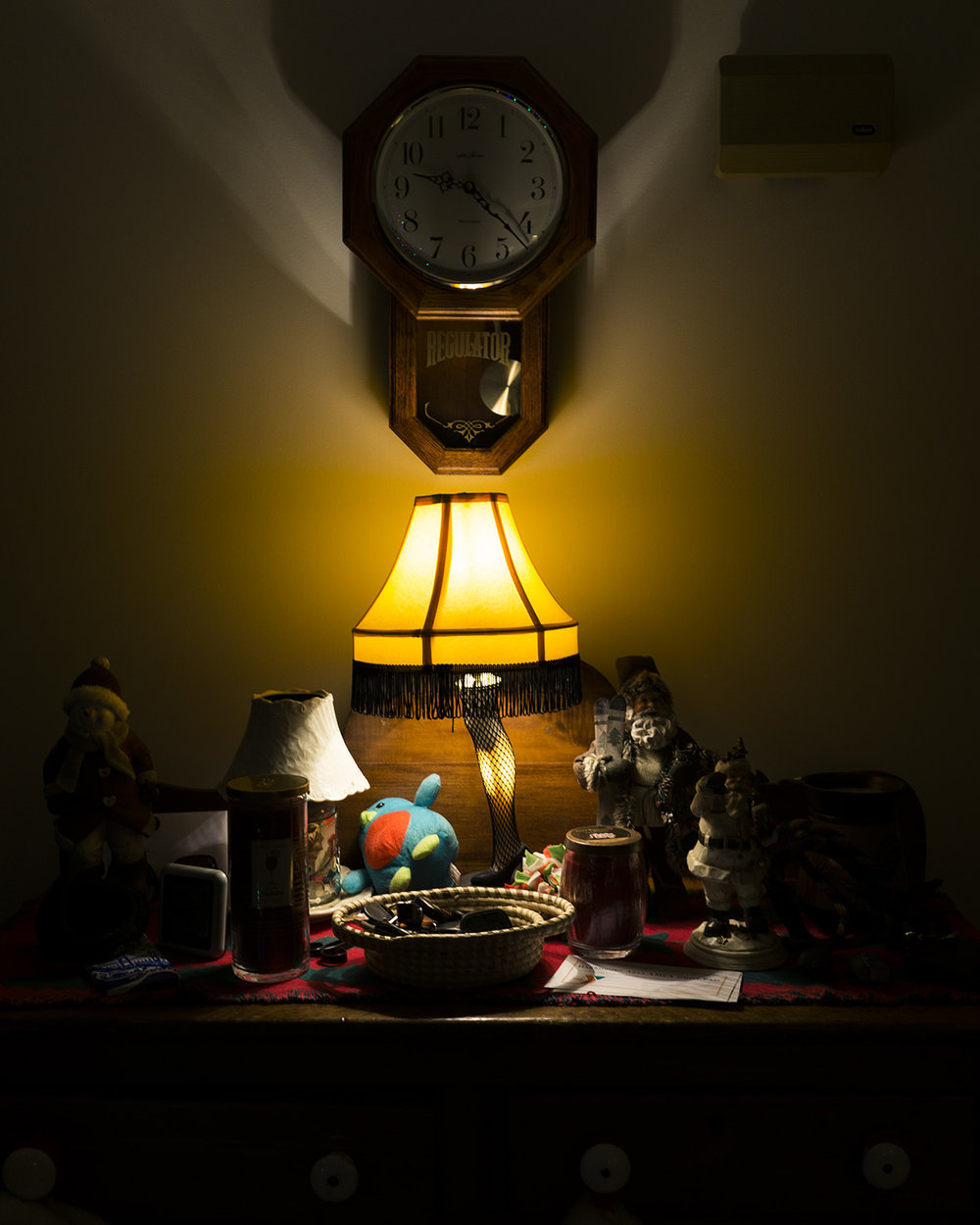 Leg Lamp - Christmas 2016 - holiday photography - Harrisburg, Pennsylvania
