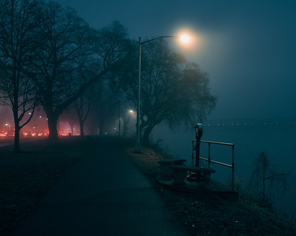 Front Street at Night - Harrisburg, Pennsylvania - fine art photography