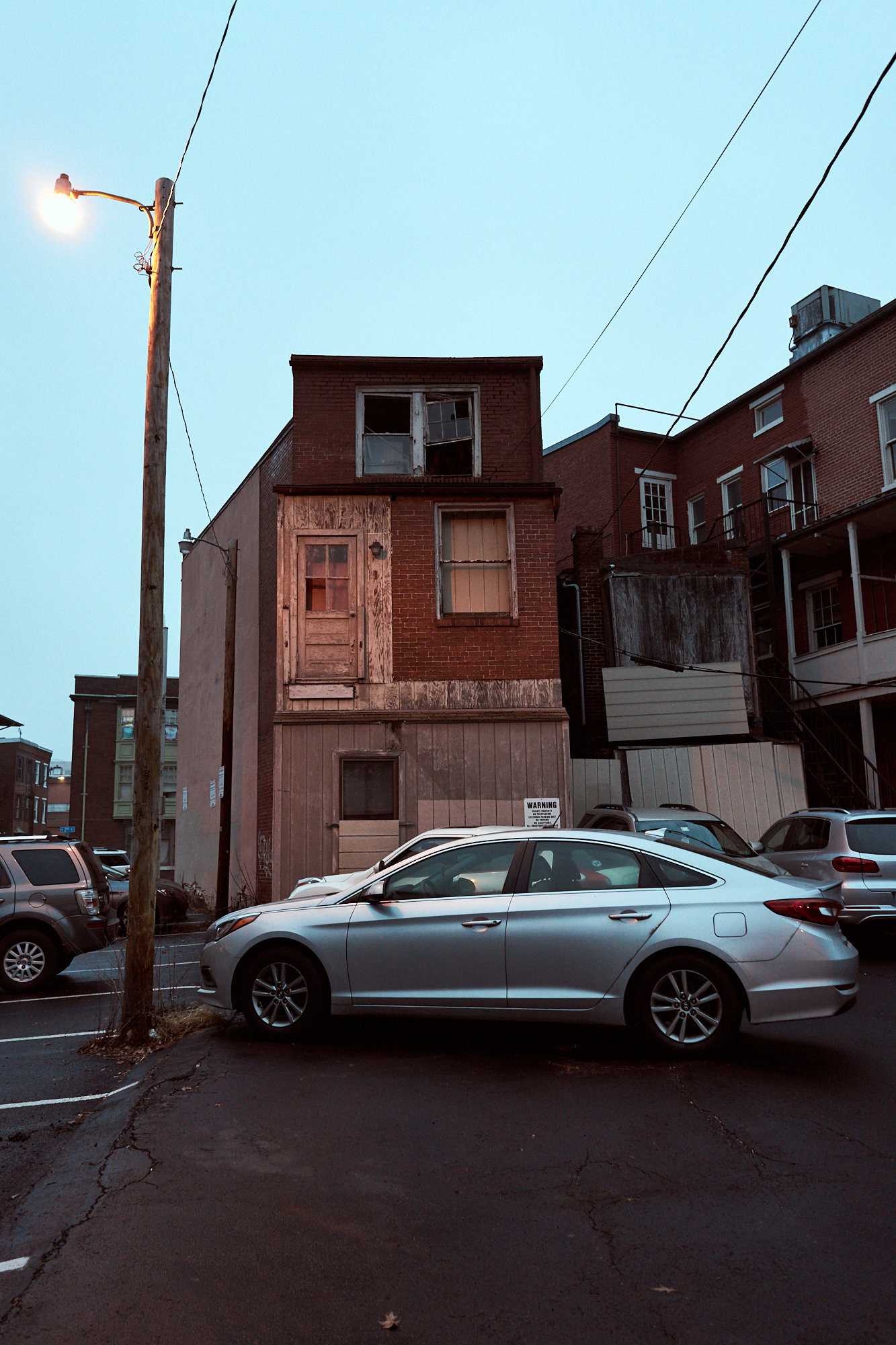 fine art, street photography, Harrisburg, Pennsylvania, twilight