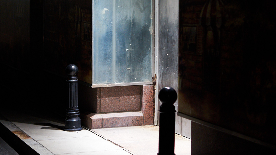 Fine Art Street Photography, night, Harrisburg, Pennsylvania