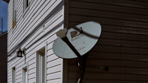 Satellite Dish in Mechanicsburg, Pennsylvania, street photography