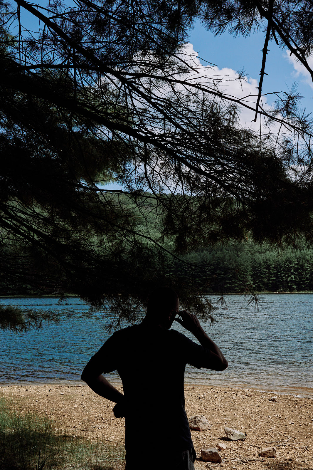 Michaux State Forest, Lone Pine Run Reservoir, Pennsylvania